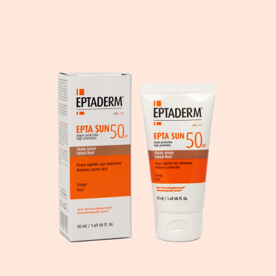 EPTA SUN spf 50 Fluido colorato